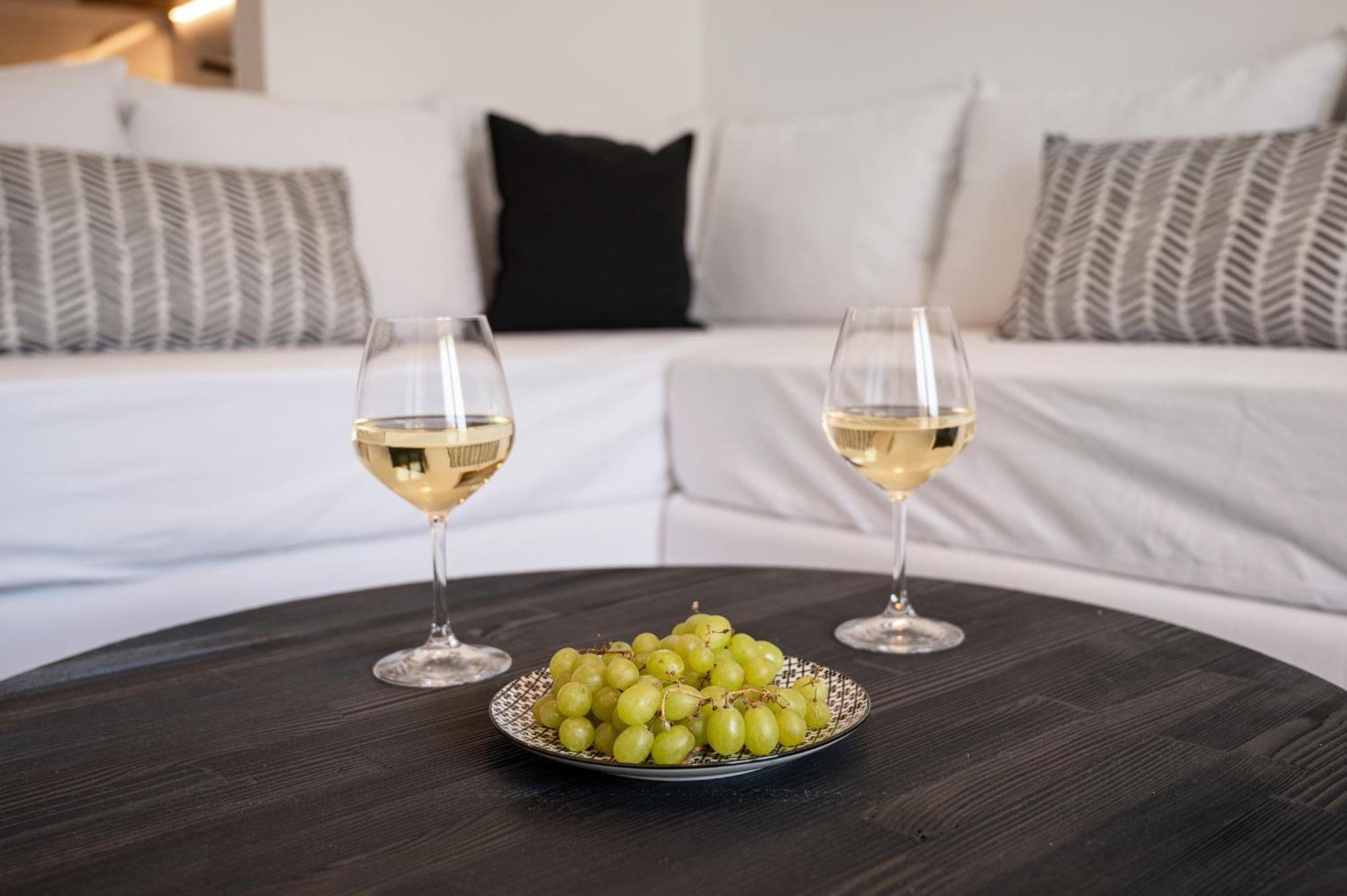 Stella Luxury Apartments أغيا غاليني الغرفة الصورة
